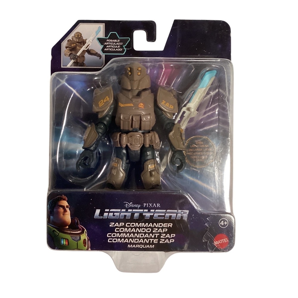 Disney Pixar Lightyear Zap Commander Marquam Action Figure‎ NEW Mattel Toy